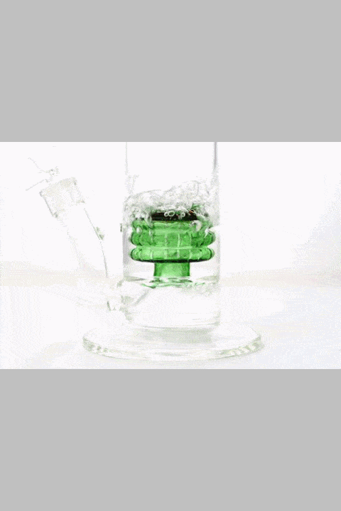 19" genie shower head diffuser glass bong Glass Bong ONE