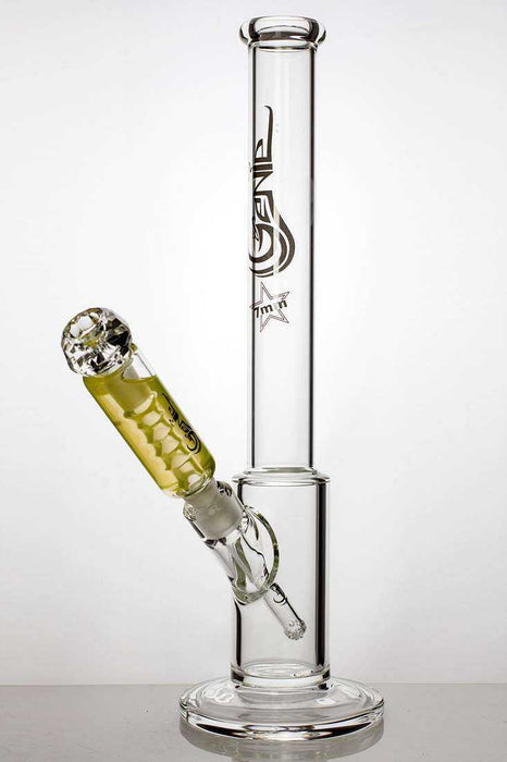 17 inches GENIE thick glass bong with liquid cooling freezer-Yellow - One Wholesale