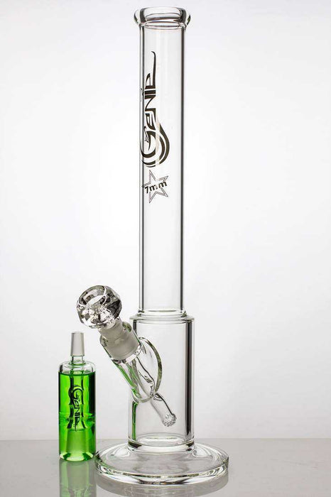 17 inches GENIE thick glass bong with liquid cooling freezer- - One Wholesale