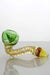 Changing colors Sherlock glass hand pipe- - One Wholesale