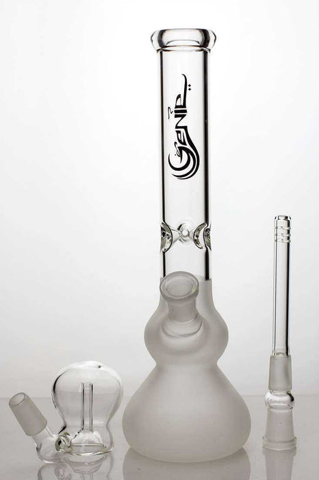 10" frosted glass water bong- - One Wholesale