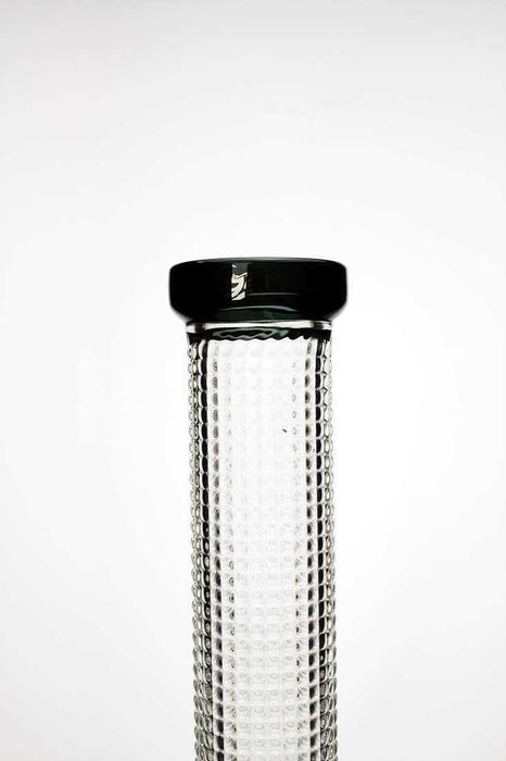 15 in. Metallic 9 mm glass beaker bong- - One Wholesale