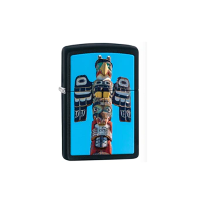 Zippo 218 - 078233 Tall Totem Pole Zippo Lighter ONE