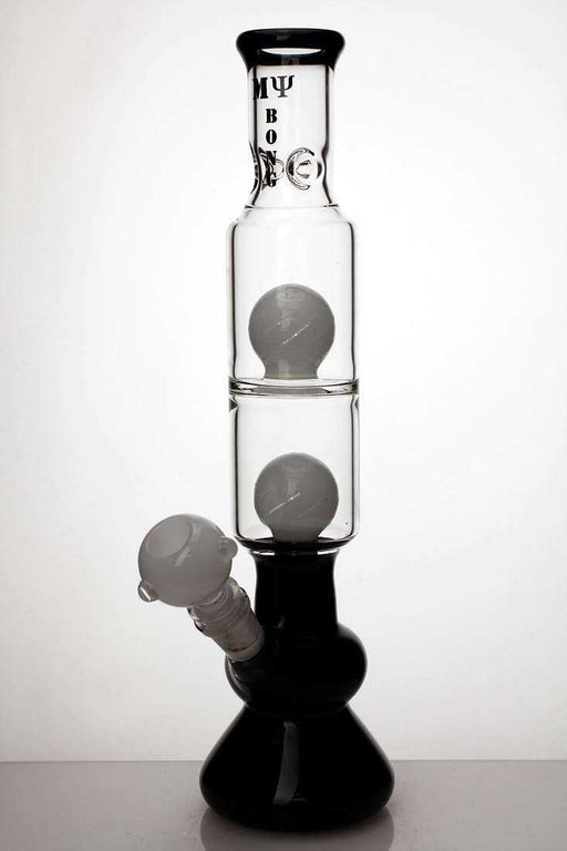 14" Double sphere diffuser water bongs Glass Bong ONE