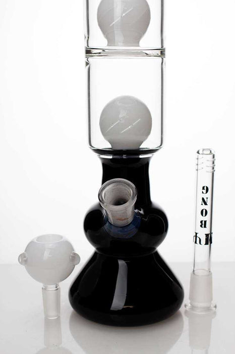 14" Double sphere diffuser water bongs- - One Wholesale
