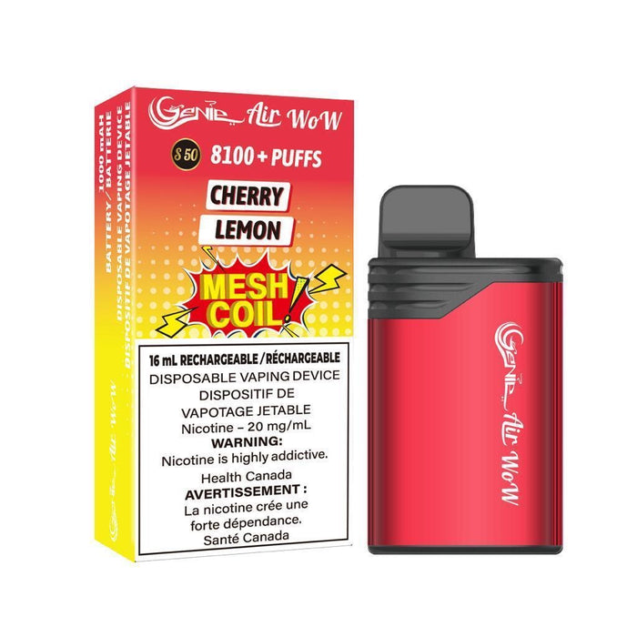 Genie Air WOW Mesh Coil 8100 Puffs disposable - S50