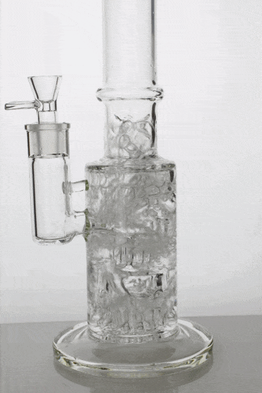 17" Genie 12 arms diffuser glass water bong Glass Bong ONE