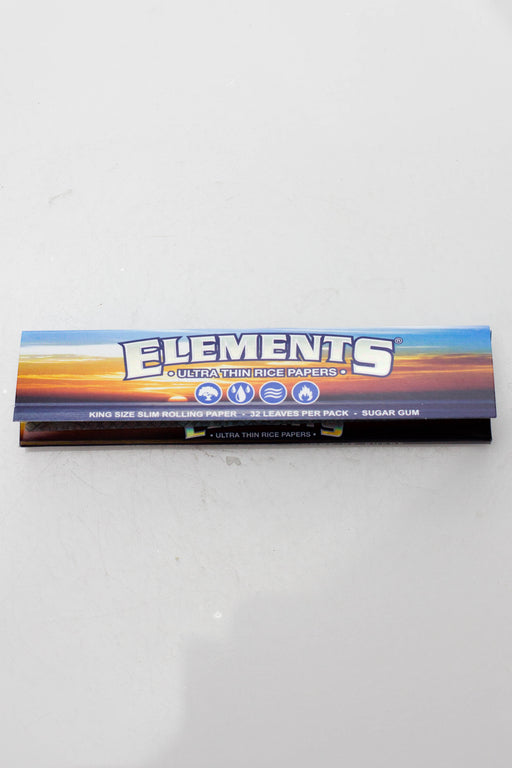 Elements Rice smoking Papers-King - One Wholesale