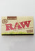 Raw organic hemp rolling paper-Singlewide - One Wholesale