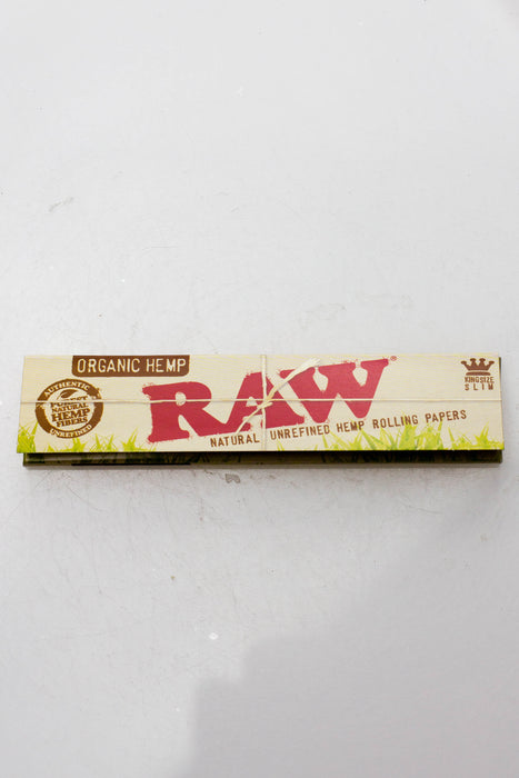 Raw organic hemp rolling paper-King - One Wholesale
