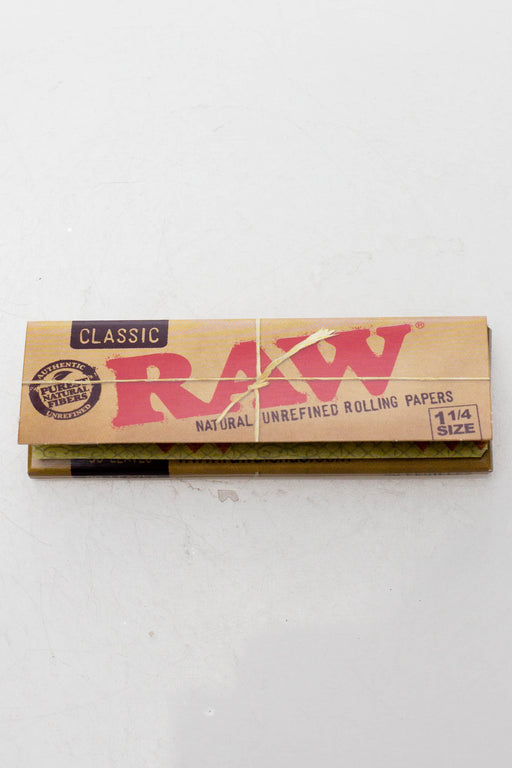 RAW Natural Unrefined Rolling Paper-1 1/4" - One Wholesale