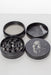 Laser engraved aluminium grinder- - One Wholesale