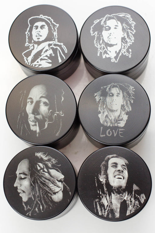 Laser engraved aluminium grinder- - One Wholesale