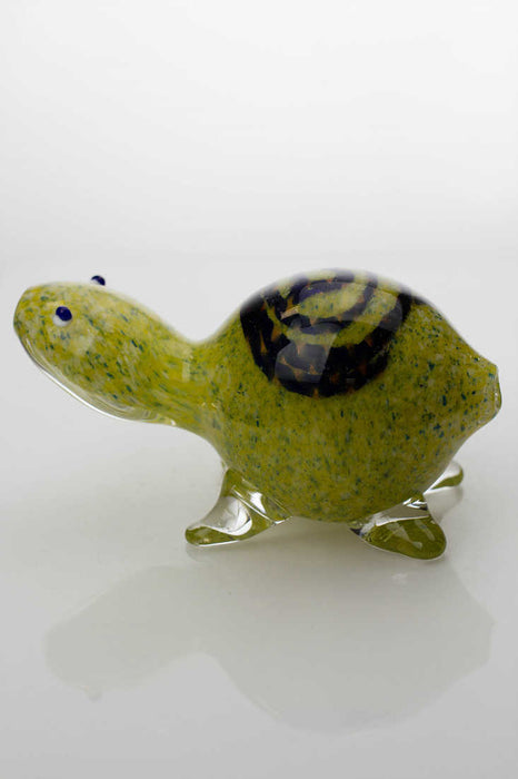 Turtle Soft Glass Hand Pipe- - One Wholesale