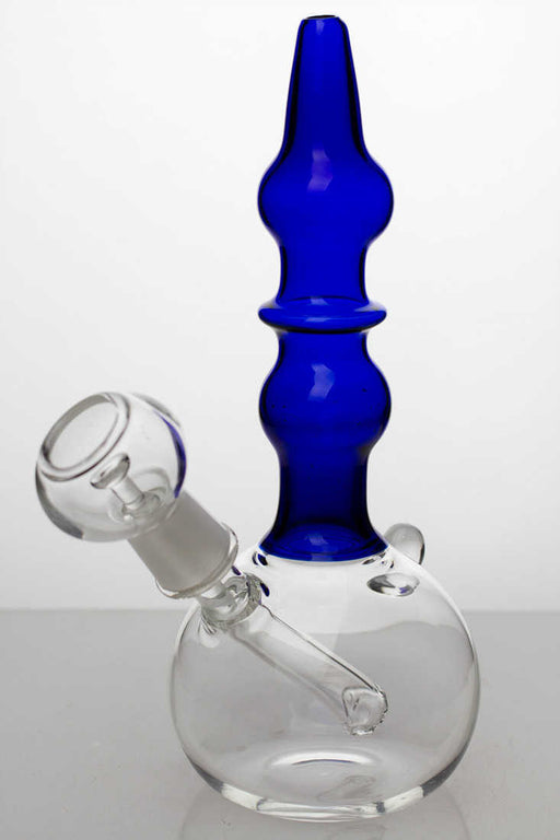 7" 2-in-1 Blue glass water bubbler Glass Rig ONE