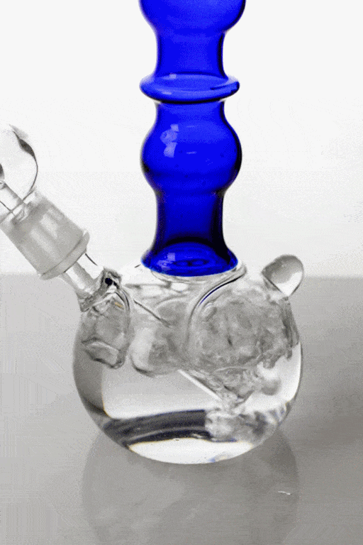 7" 2-in-1 Blue glass water bubbler Glass Rig ONE