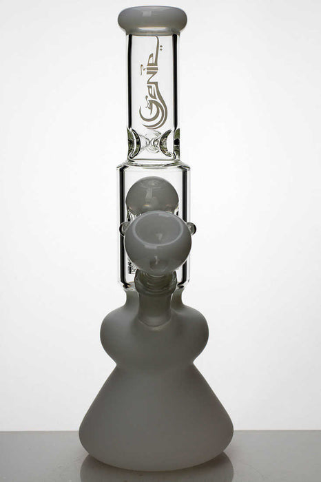 12" genie frosted glass 7-arm water bong- - One Wholesale