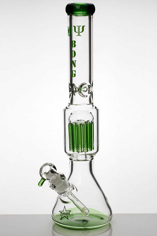 17" MY Bong 12 arms percolator thick glass water bong Glass Bong ONE