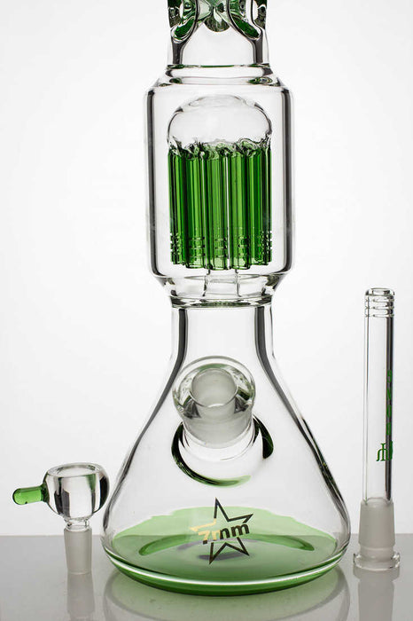 17" MY Bong 12 arms percolator thick glass water bong- - One Wholesale