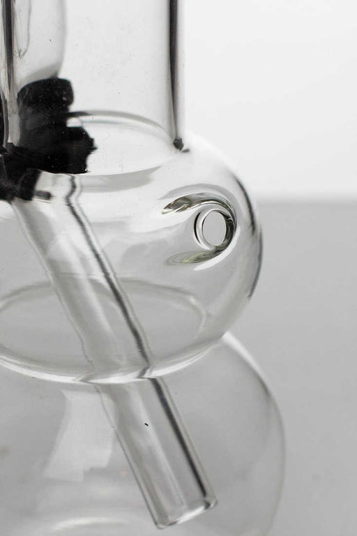 5" Clear glass water bong Bongs ONE