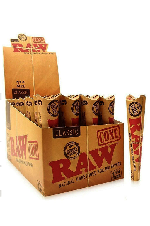 RAW Natural Unrefined Pre-Rolled Cone- - One Wholesale