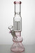 12" glass bong with 6 arms percolator-Pink - One Wholesale