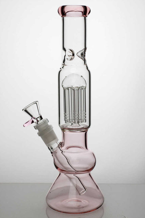 12" glass bong with 6 arms percolator- - One Wholesale