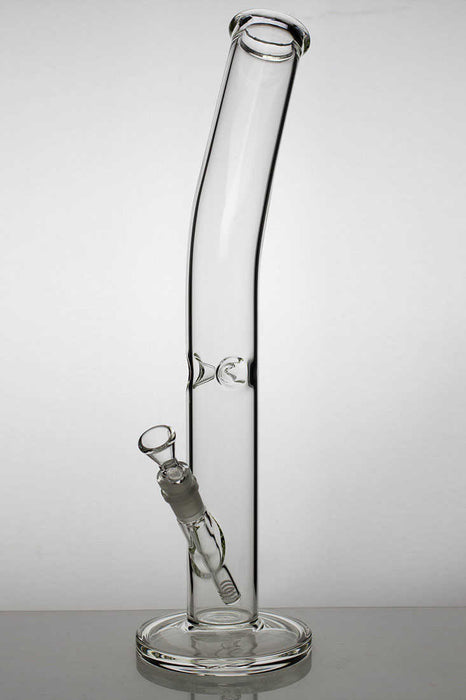 18 in. clear tube glass water bong- - One Wholesale