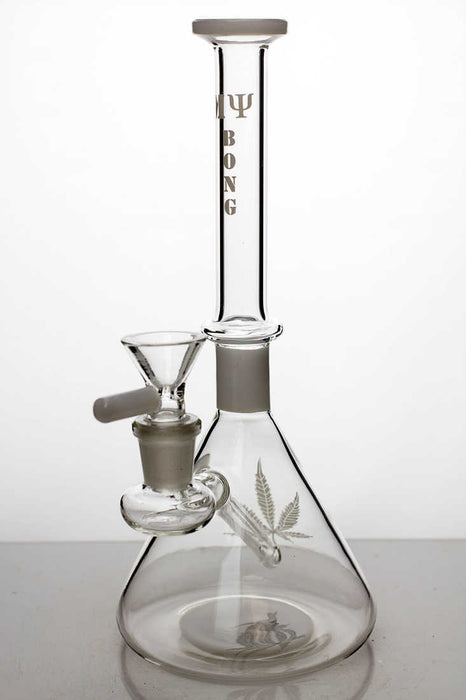 8" my bong skinny tube water pipe-White - One Wholesale