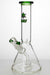 9" NG glass shower head diffuser water bongs-Green - One Wholesale