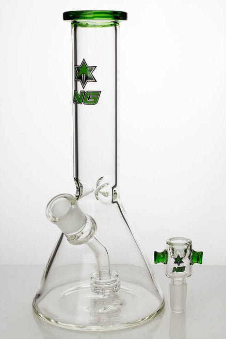 9" NG glass shower head diffuser water bongs- - One Wholesale