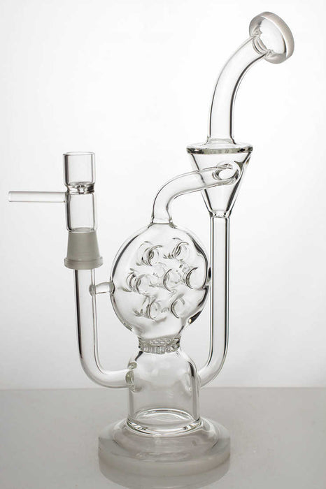 10 inches 2-in-1 swiss and honeycomb diffused recycler-White - One Wholesale