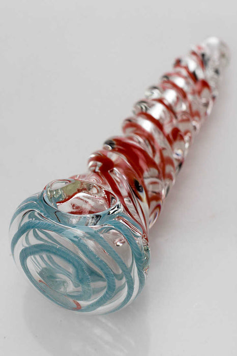 Soft glass 2774 hand pipe- - One Wholesale