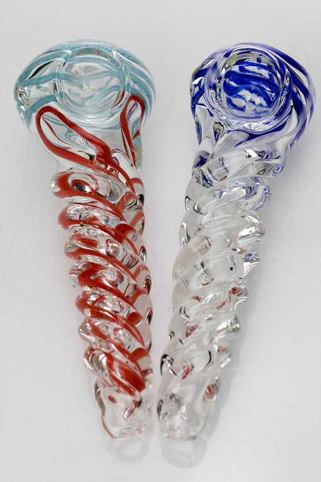 Soft glass 2774 hand pipe- - One Wholesale