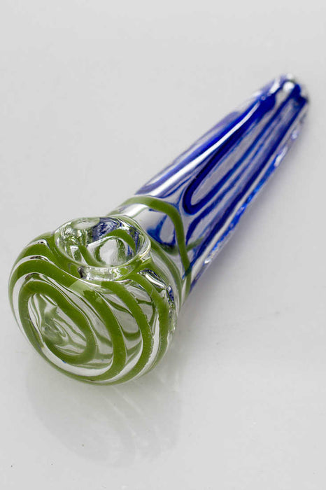 Soft glass 2775 hand pipe- - One Wholesale