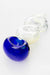 Changing color twine glass hand pipe- - One Wholesale