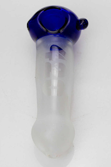 Sand blasted 420 hand pipe- - One Wholesale