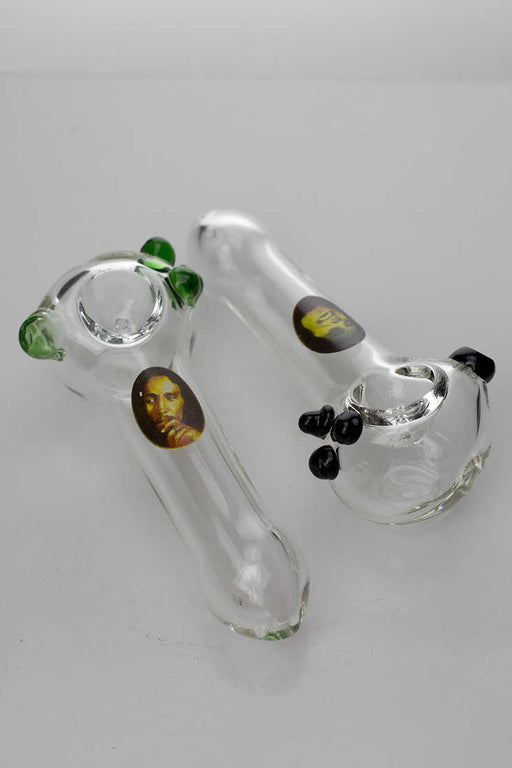 Soft glass 2780 hand pipe Glass Hand Pipe ONE