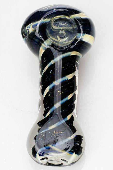 Heavy dichronic 2781 Glass Spoon Pipe- - One Wholesale