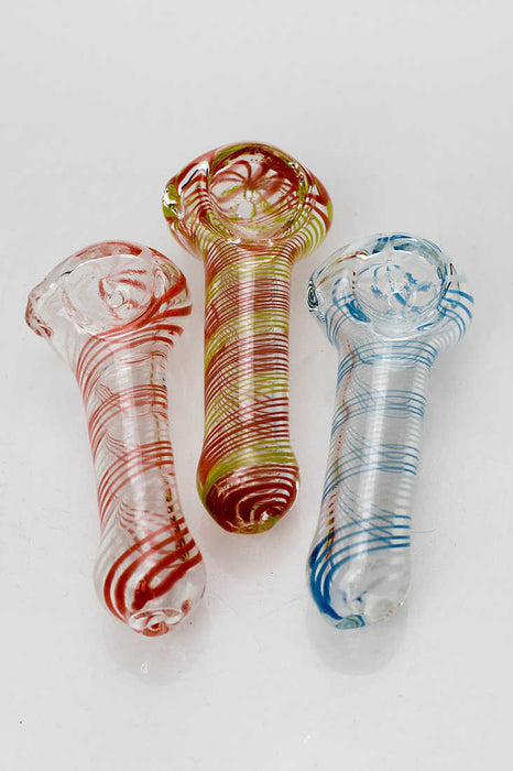 Soft glass 2784 hand pipe- - One Wholesale