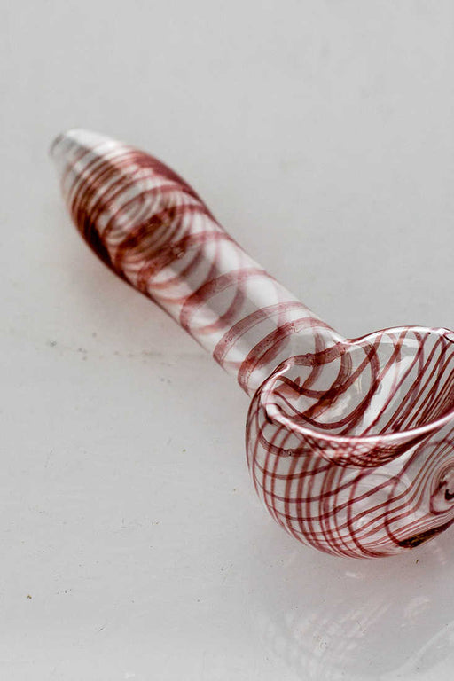 10 pieces Soft glass 2789 peanut hand pipe- - One Wholesale