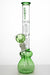 12" ghost dual 3 arms percolator water bong-Green-2798 - One Wholesale