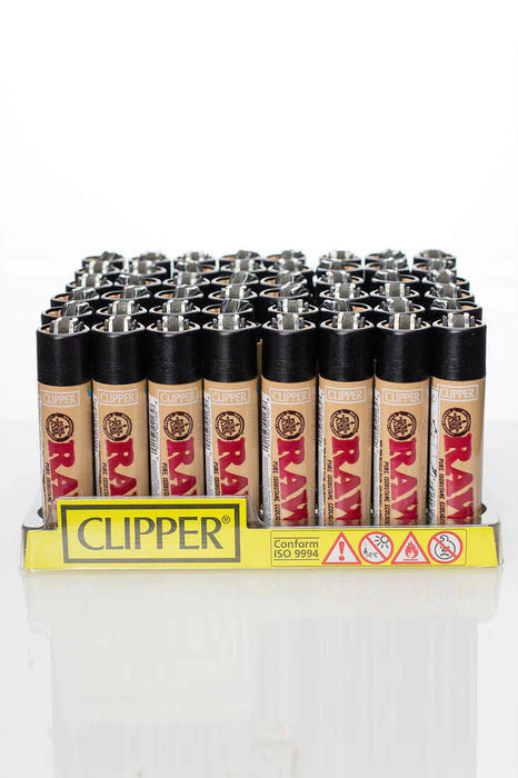 Clipper Refillable Lighters [LT1001RAE] - Display of 48 Lighter Canadian Distributor Raw