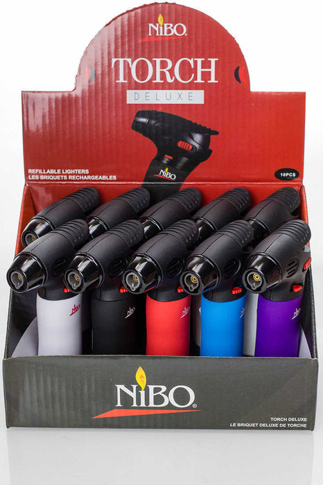Nibo easy grip deluxe torch lighter- - One Wholesale