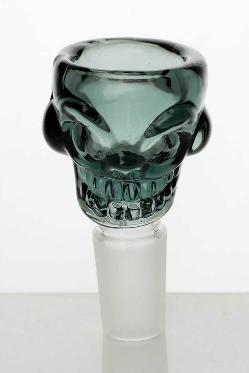 Skull shape glass large bowl Bowl · Popper ONE T-black 18 mm Female Joint