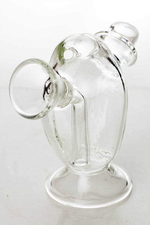 Glass blunt bubbler-Medium-2907 - One Wholesale