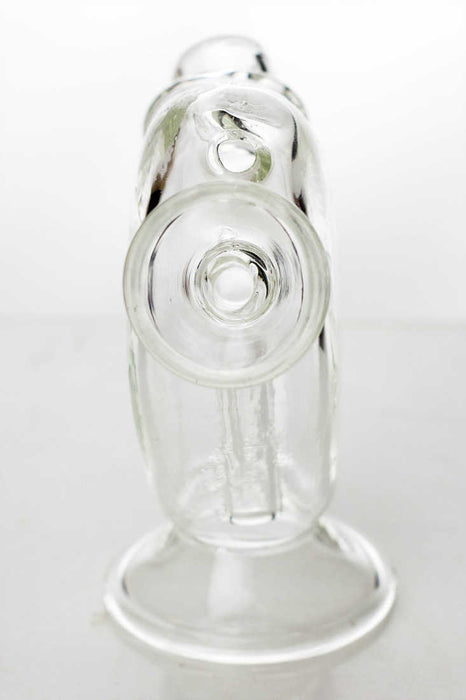 Glass blunt bubbler- - One Wholesale