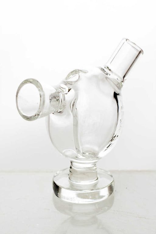 Glass blunt bubbler- - One Wholesale