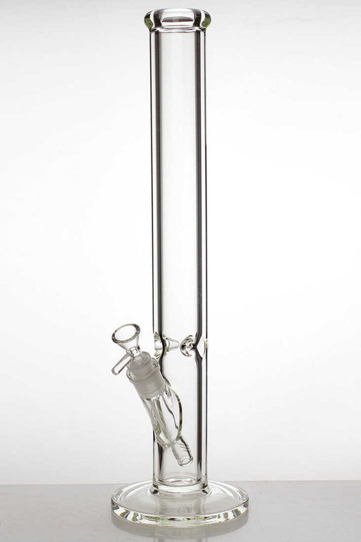 18" clear tube thick glass water bong Glass Bong ONE
