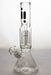 12" infyniti glass 4-arm beaker Bong-Clear-2935 - One Wholesale